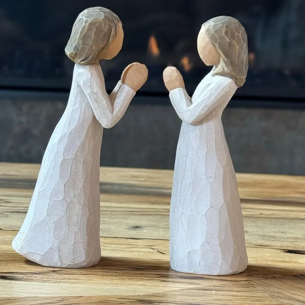 Willow Tree Sisters by Heart Figurine Set 2000 Susan Lordi Demdaco 26023